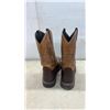 Image 3 : Noble Outfitters Men's Style 65034 Two-Tone Brown Western Work Boots, Size 11