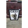 Image 1 : Framed Johnny Cash Commemorative Display with Replica Gold Record 29 x 38"