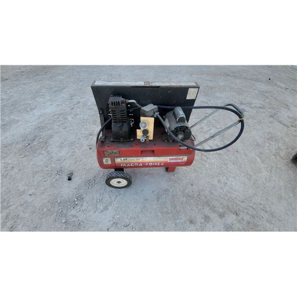 Sanborn Magna Force 3/4 Horsepower Portable Air Compressor, 11.5 CFM at 40 PSI