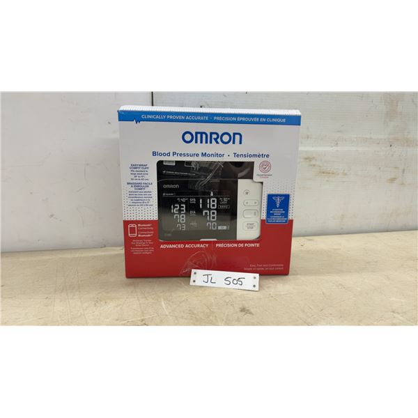 New Omron Platinum Blood Pressure Monitor with Bluetooth Connectivity and Easy-Wrap Comfit Cuff