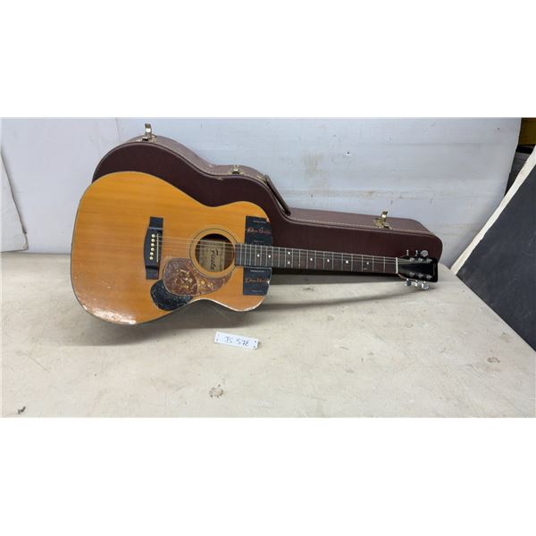 Fiesta Acoustic Guitar with Brown Hardshell Case