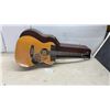 Image 1 : Fiesta Acoustic Guitar with Brown Hardshell Case