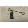 Image 5 : Vintage Wooden Fishing-Themed Tie Rack, Metal Shelf Brackets, Ice Tongs, and More