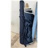 Image 4 : 5 Upholstery Fabric Rolls, Blue Tones, Diamond and Dot Patterns, and More
