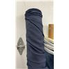 Image 6 : 5 Upholstery Fabric Rolls, Blue Tones, Diamond and Dot Patterns, and More