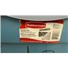 Image 11 : Three Plastic Storage Totes with Fabric, Assorted Colours, Textures & Sizes