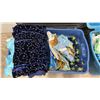 Image 5 : Three Totes with Assorted Fabric, Fleece, Different Colours, Sizes & Quilting Material