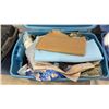 Image 7 : Three Totes with Assorted Fabric, Fleece, Different Colours, Sizes & Quilting Material