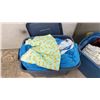 Image 7 : Three Totes with Fabric, Baby Blankets, Costumes, Wings, Assorted Sizes, Texture and More