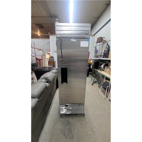 Habco Single-Door Stainless Steel Commercial Reach-In Cooler, Energy Star Certified