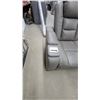 Image 3 : Gray Power Reclining Sofa with USB Ports, Power Outlets, and Nailhead Trim