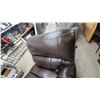 Image 3 : NewSignature Design by Ashley Dark Brown Leather Power Chaise Recliner 1 PC. of 2