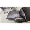 Image 4 : NewSignature Design by Ashley Dark Brown Leather Power Chaise Recliner 1 PC. of 2