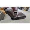 Image 5 : NewSignature Design by Ashley Dark Brown Leather Power Chaise Recliner 1 PC. of 2