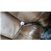 Image 6 : NewSignature Design by Ashley Dark Brown Leather Power Chaise Recliner 1 PC. of 2