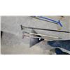 Image 2 : Garden Tool Lot Including Leaf Rake, Cultivators, Hoe, Pitchfork, and More