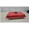 Image 2 : Red Metal Fuel Tank with Cap and Fuel Level Gauge for Small Engine