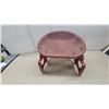 Image 1 : Vintage Metal Pan-Style Tractor Seat with Spring Suspension System