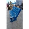 Image 2 : Blue Painted Wooden Bench