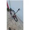 Image 2 : Kick Bike with Seat, Wooden Deck, BMX-Style Handlebars, Black and Red Frame