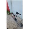 Image 3 : Kick Bike with Seat, Wooden Deck, BMX-Style Handlebars, Black and Red Frame