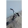 Image 4 : Kick Bike with Seat, Wooden Deck, BMX-Style Handlebars, Black and Red Frame