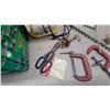 Image 3 : Halogen Work Light, C-Clamps, Drill Bits, and More