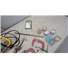 Image 4 : Halogen Work Light, C-Clamps, Drill Bits, and More