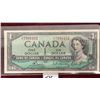 Image 2 : 1954 Canada $1 Bill