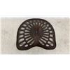 Image 3 : Rare Antique Altman Miller & Co. Tractor Cast Iron Seat, Embossed MD448