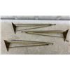 Image 7 : Vintage Cabinet Hardware Lot: Snaps, Legs, Handles, Cranks, and More