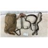 Image 2 : Antique Staco Size 40 Number WEC 34 Pole Climbing Belts and Spurs