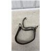 Image 6 : Antique Staco Size 40 Number WEC 34 Pole Climbing Belts and Spurs