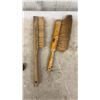 Image 2 : Vintage Carpentry Tools Lot: Vise, Brushes, Gimlets, Tape, Rasp, and More
