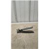 Image 12 : Vintage Leather Tools and Dovetail Box Lot: Leather Lace, Holder, Mallet, Knife, and More