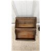 Image 2 : Vintage Leather Tools and Dovetail Box Lot: Leather Lace, Holder, Mallet, Knife, and More