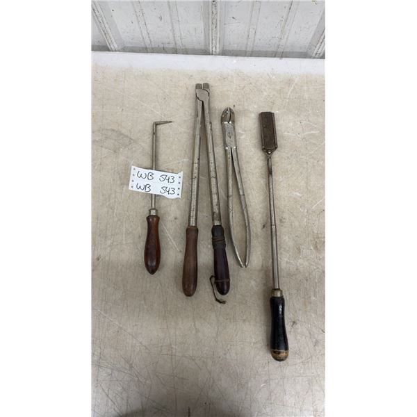 Vintage H & D Co. Chicago and Shapp Veterinary Tools: Dental Forceps, Hoof Trimmer, and More