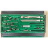 Image 6 : Vintage Graf-Apsco Co. Drafting Tools and Mastercraft Electronic Digital Caliper