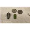 Image 5 : Vintage Corvette Tokens, Key Chains, Hockey Cards, Robot Pin, Lead Cowboy, and More