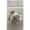 Image 1 : Vintage Leather Tools Lot: Craftool Snap All Tool Set, Troylit Sharpener, Punches, and More
