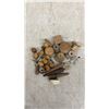Image 3 : Vintage Cabinet Hardware NOS: Glass Knobs, Amerock Chrome Handles, Stepped Hinges, and Tecomaster