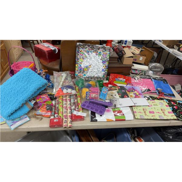 Party Supplies, Wrapping Paper, and More