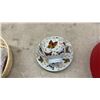 Image 8 : Vintage Ceramic Oil and Vinegar Cruet Set, Drip Glaze Planter, Glass Oil Lamps, Teacup & Saucer Set