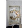 Image 2 : Crystal Stemware Set with Gold Banding and White Marble and Gold Bar Tool Set