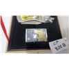 Image 4 : Wolf-Themed Collectible Gift Set with Folding Knife and Lighter in Wooden Box