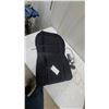 Image 1 : Black Heated Vibrating Massage Seat Cushion with Wired Remote Control and AC Adapter New
