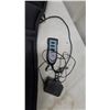 Image 2 : Black Heated Vibrating Massage Seat Cushion with Wired Remote Control and AC Adapter New