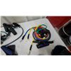 Image 2 : SPRI Resistance Tube Band Sets with Handles, Ankle Straps, Door Anchors, and Agility Harness