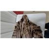 Image 2 : Full-Length Coyote Fur Coat with Grey Lining