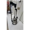 Image 2 : Folding Two-Wheel Golf Bag Push Cart with Aluminum Frame and Securing Strap